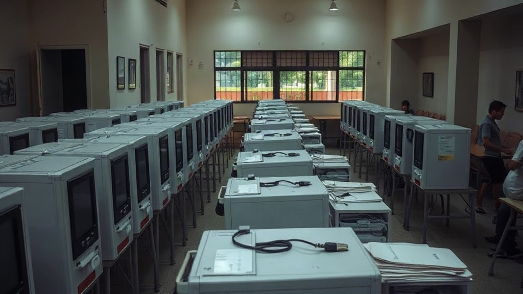 Paraná começa a preparar e lacrar as urnas eletrônicas para as eleições