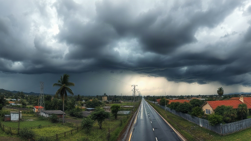 Tempestade severa com granizo e ventos de 100 km/h atinge o Paraná