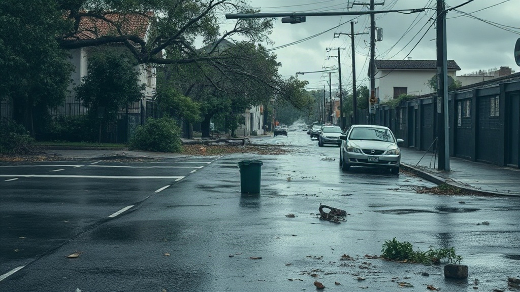 Temporais no Paraná causam estragos e mobilizam Defesa Civil