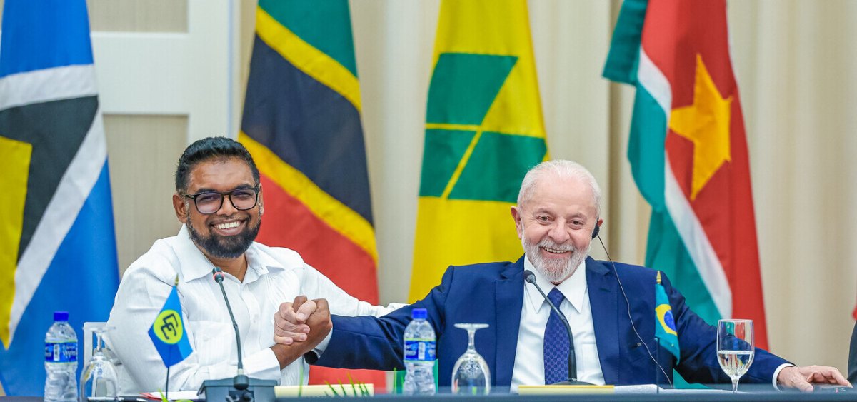 Guiana felicita Lula por reeleição para quarto mandato