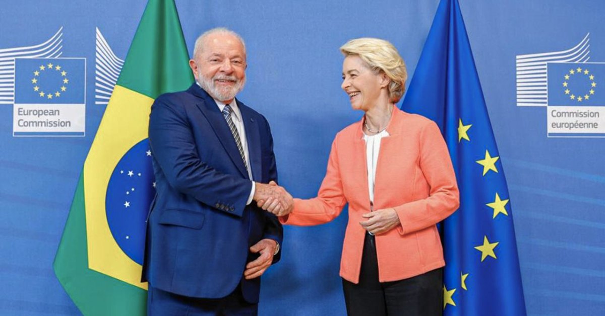 Ursula von der Leyen felicita Lula e celebra vitória da democracia
