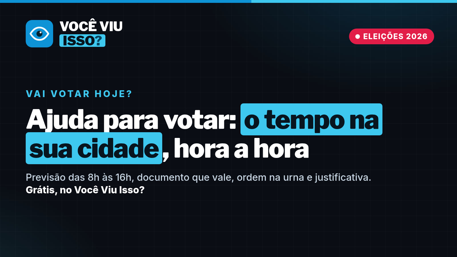 Arte: Ajuda para votar no Paraná