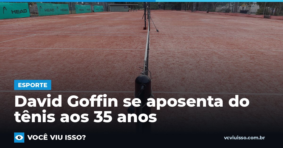David Goffin se aposenta do tênis aos 35 anos
