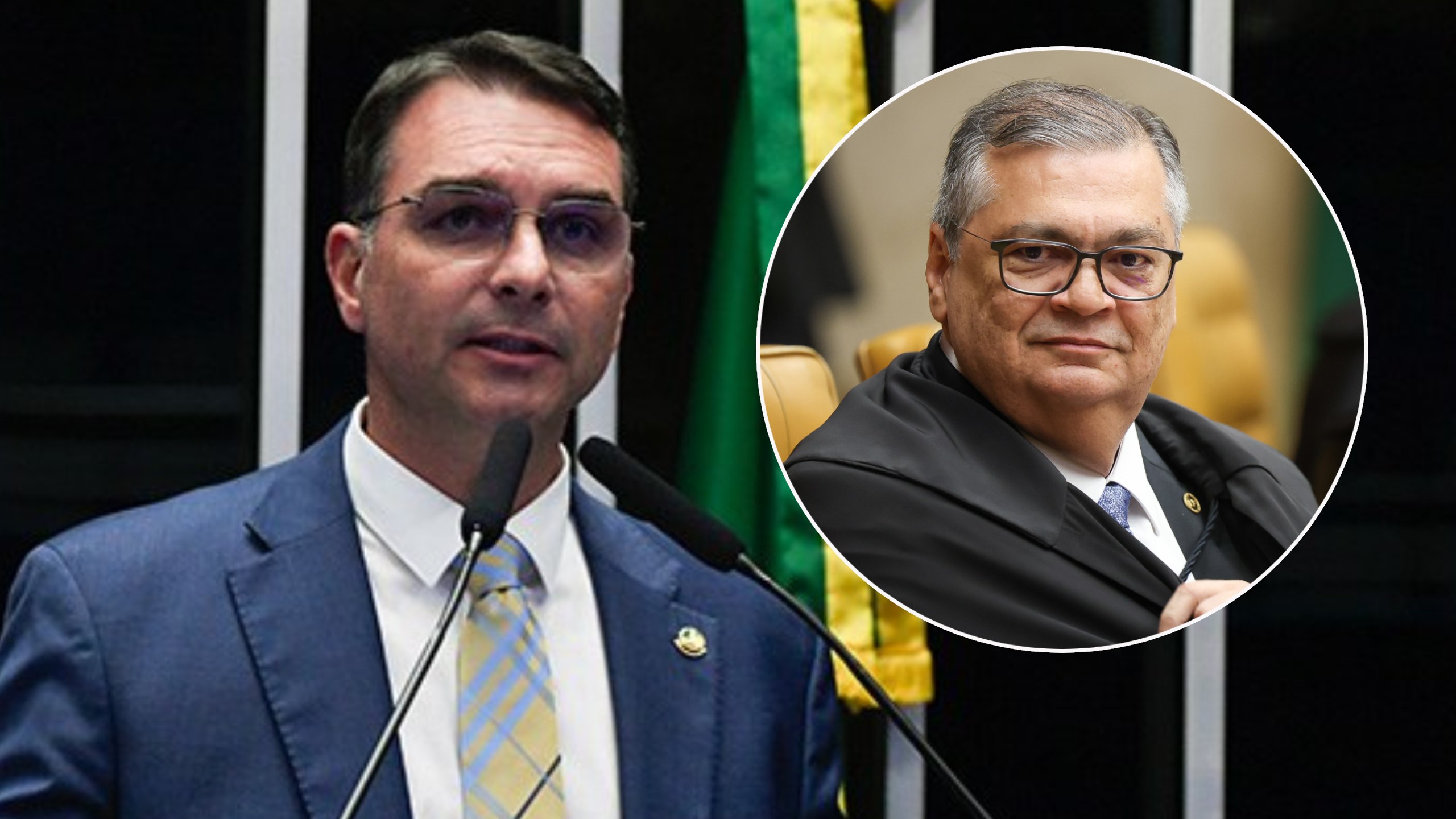 Flávio Bolsonaro critica Dino por reverter decisão sobre Polícia Federal