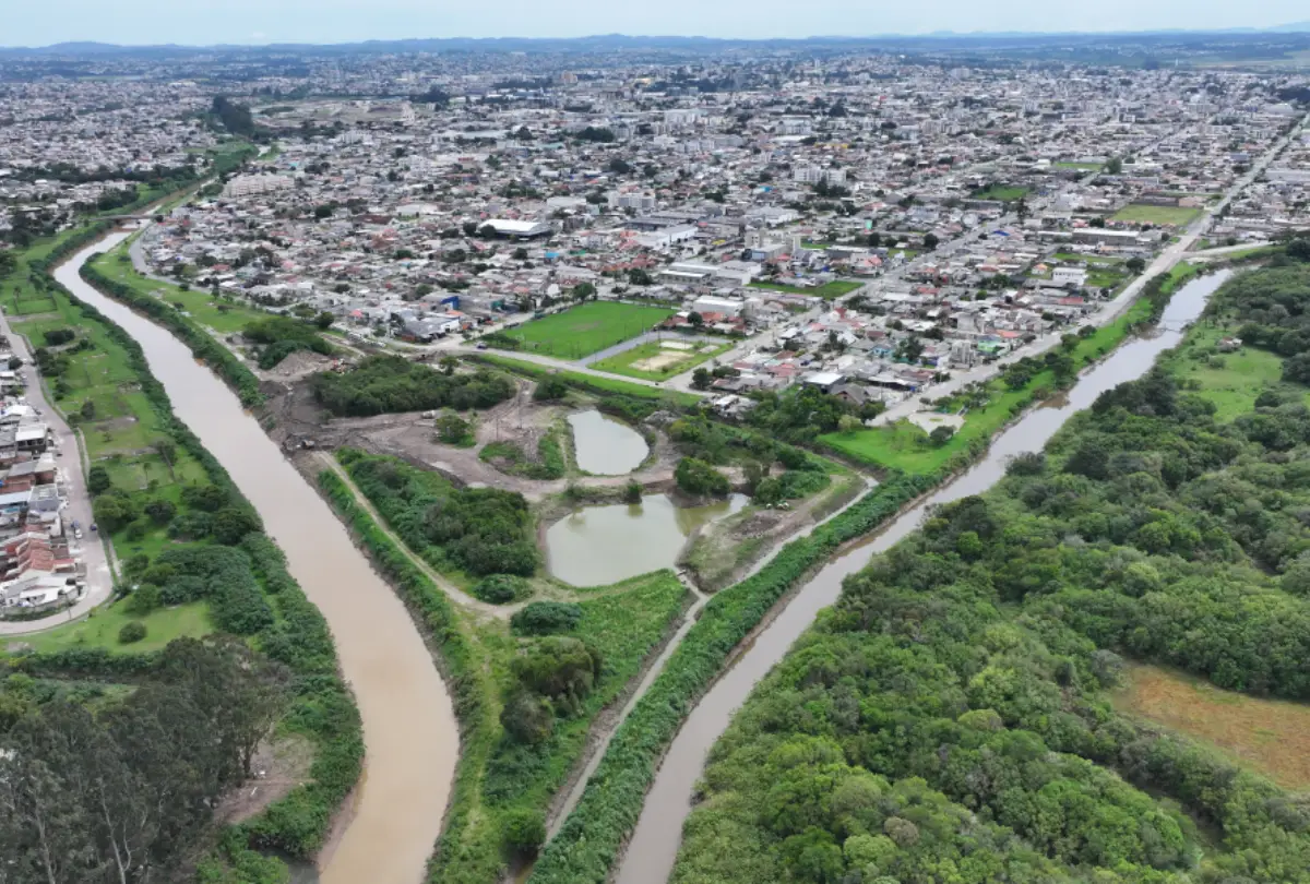 Pinhais, na Grande Curitiba, terá parque com capacidade para 15 milhões de litros de água da chuva
