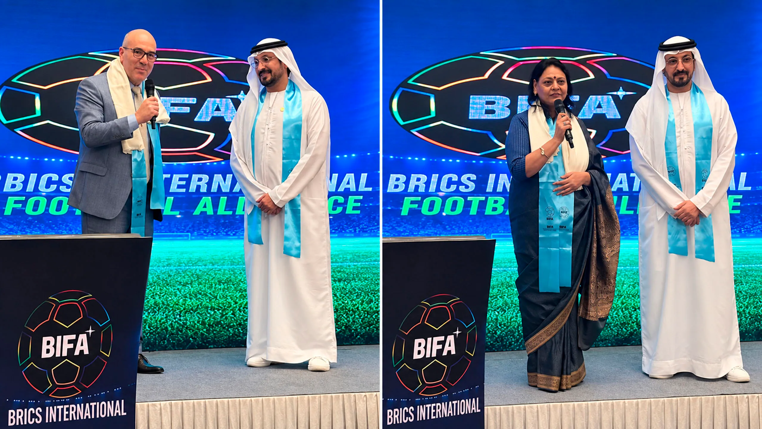 BIFA lança braço na Índia para promover integração pelo futebol entre países do BRICS
