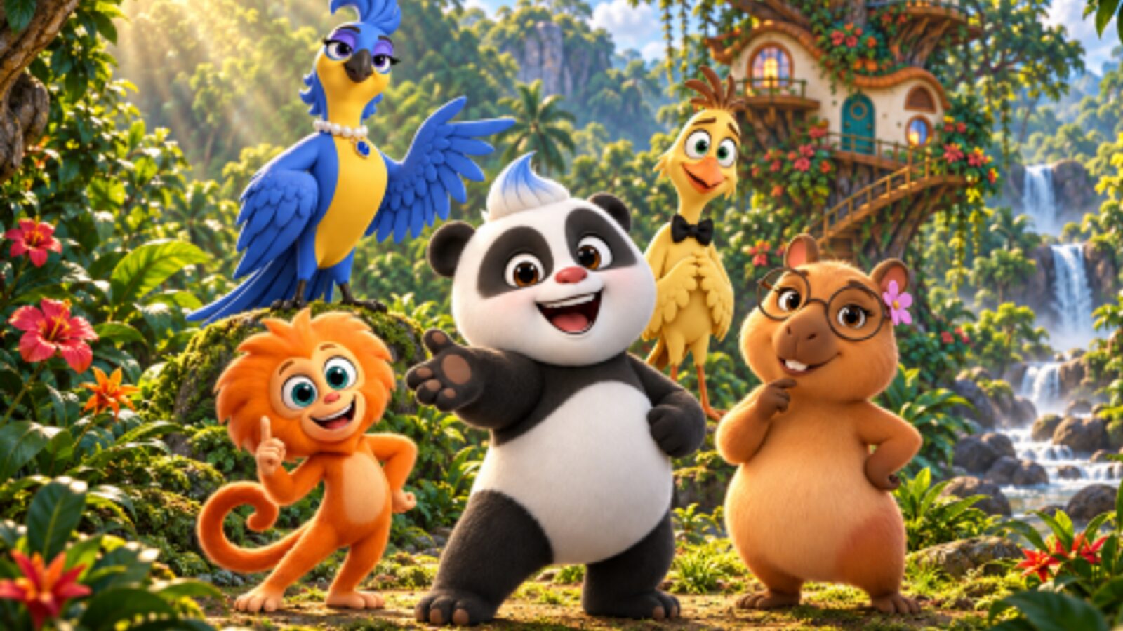 Série de animação Brasil-China 'Ho-Ho e o Som do Brasil' será pré-lançada no RioMarket
