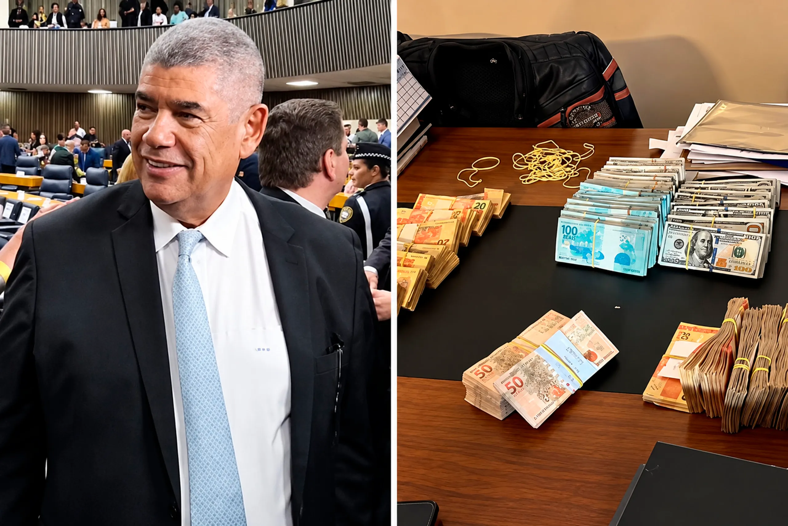 Polícia Civil encontra passagem secreta entre imóveis ligados a Milton Leite e apreende R$ 737 mil em Sorocaba