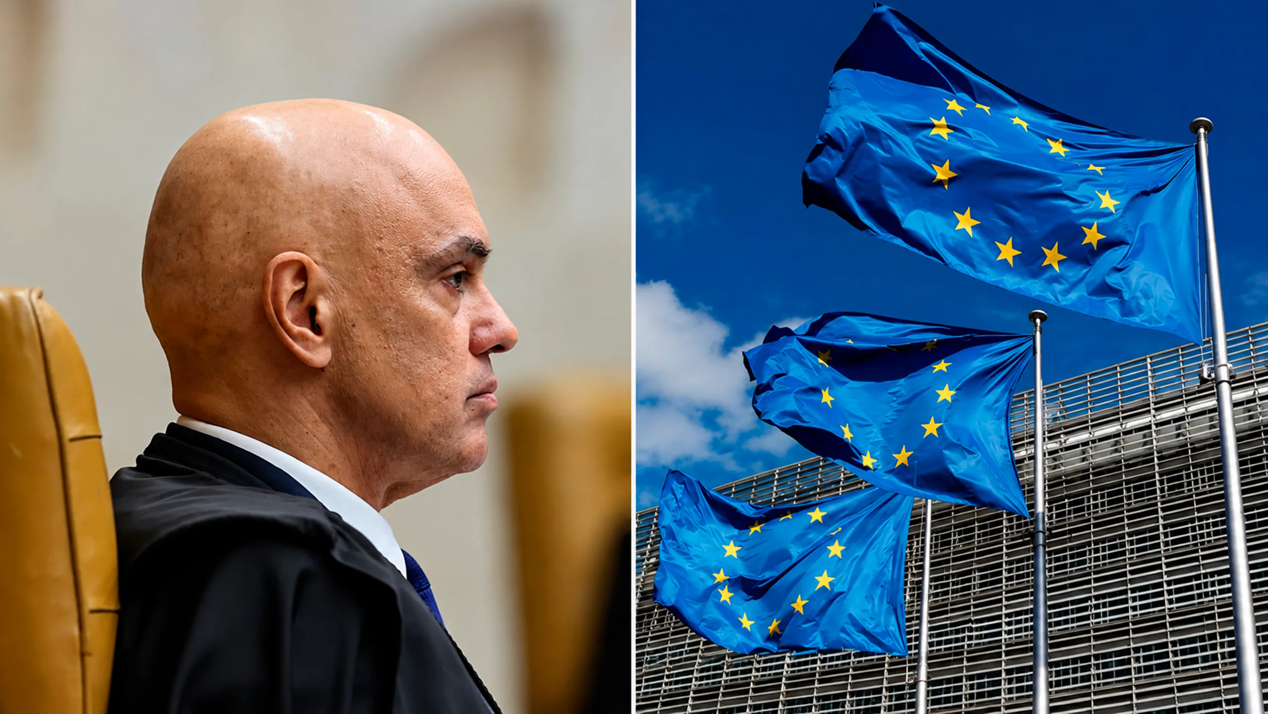 Eurodeputados pedem à UE análise de sanções contra Alexandre de Moraes