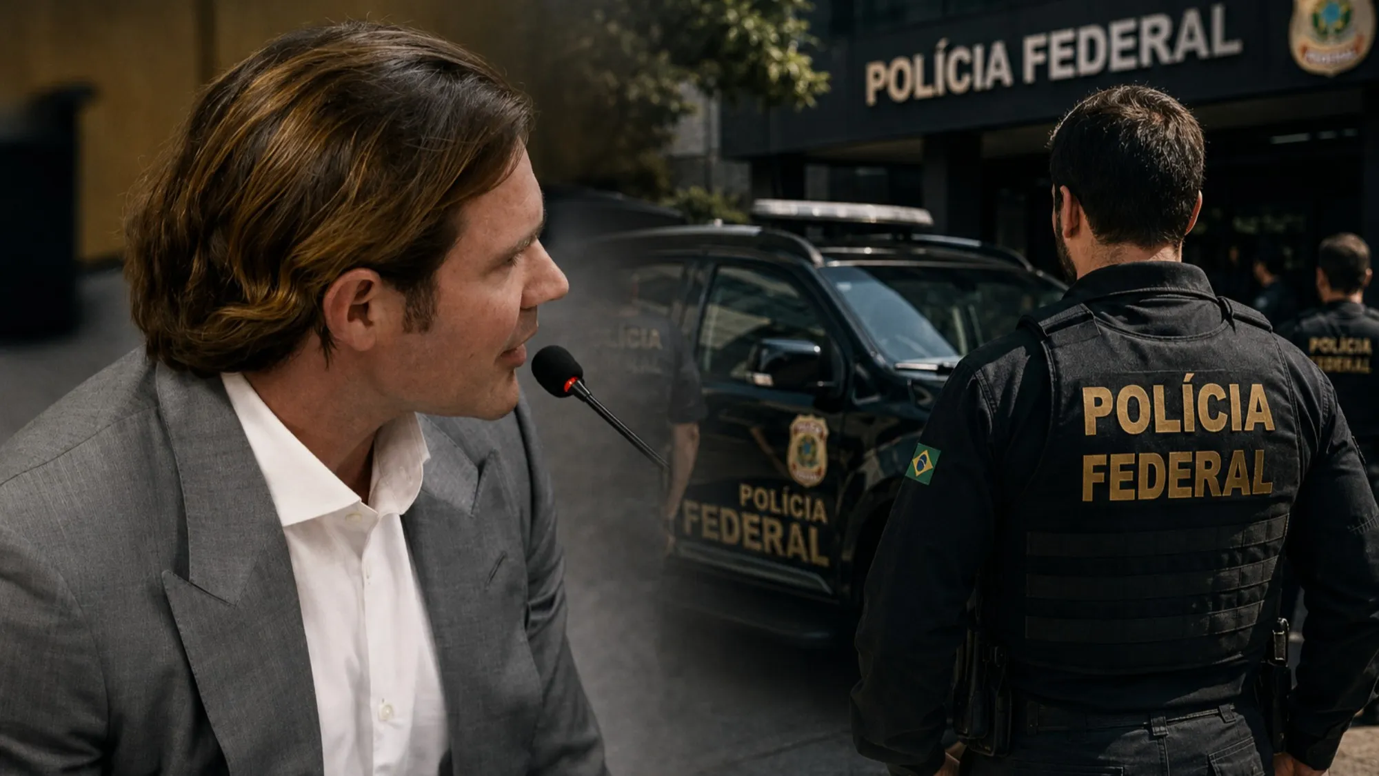 Ex-controlador do Banco Master é interrogado pela PF sobre milícia privada
