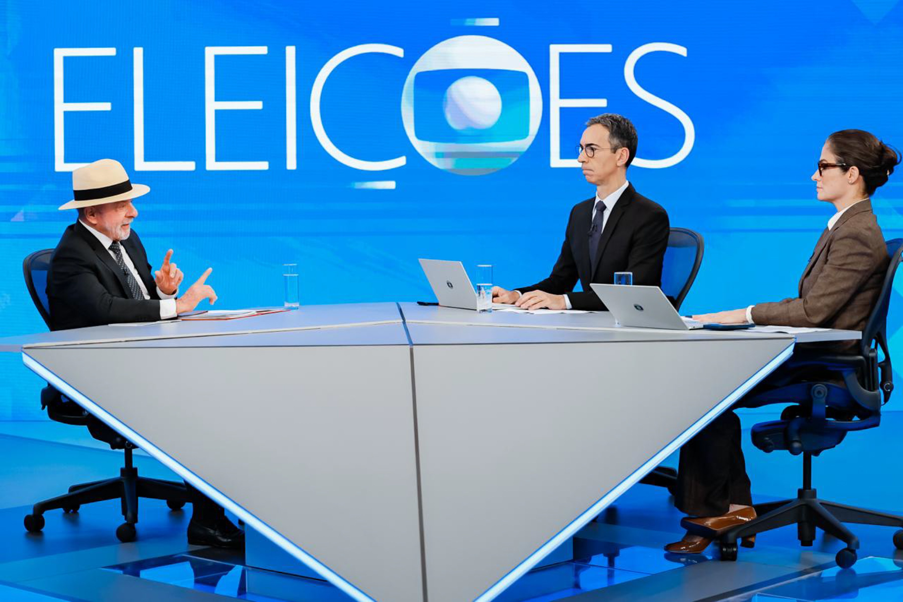 Lula se destaca nas redes sociais após sabatinas em telejornal