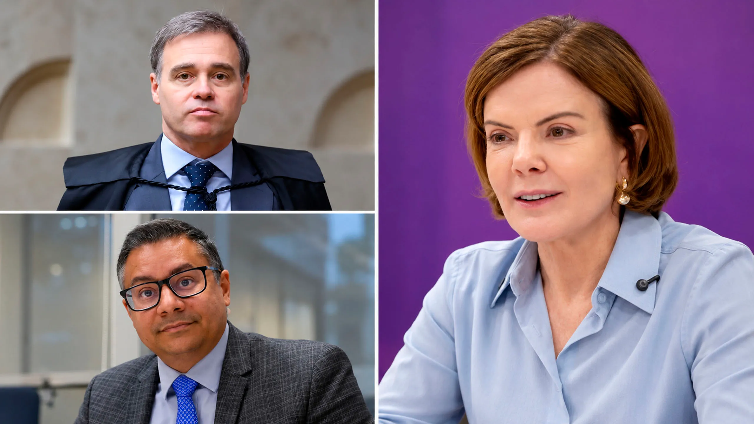 Gleisi Hoffmann critica André Mendonça por soltura de ex-procurador do INSS
