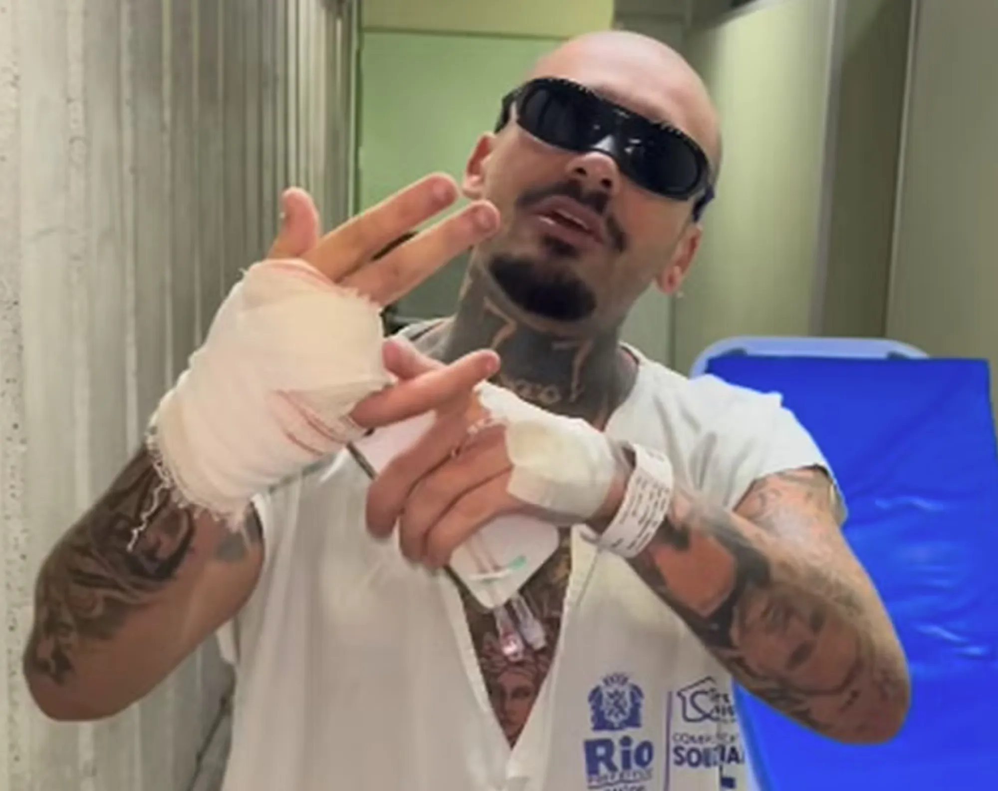Streamer perde parte de dedo em grade do Rock in Rio e lamenta incidente