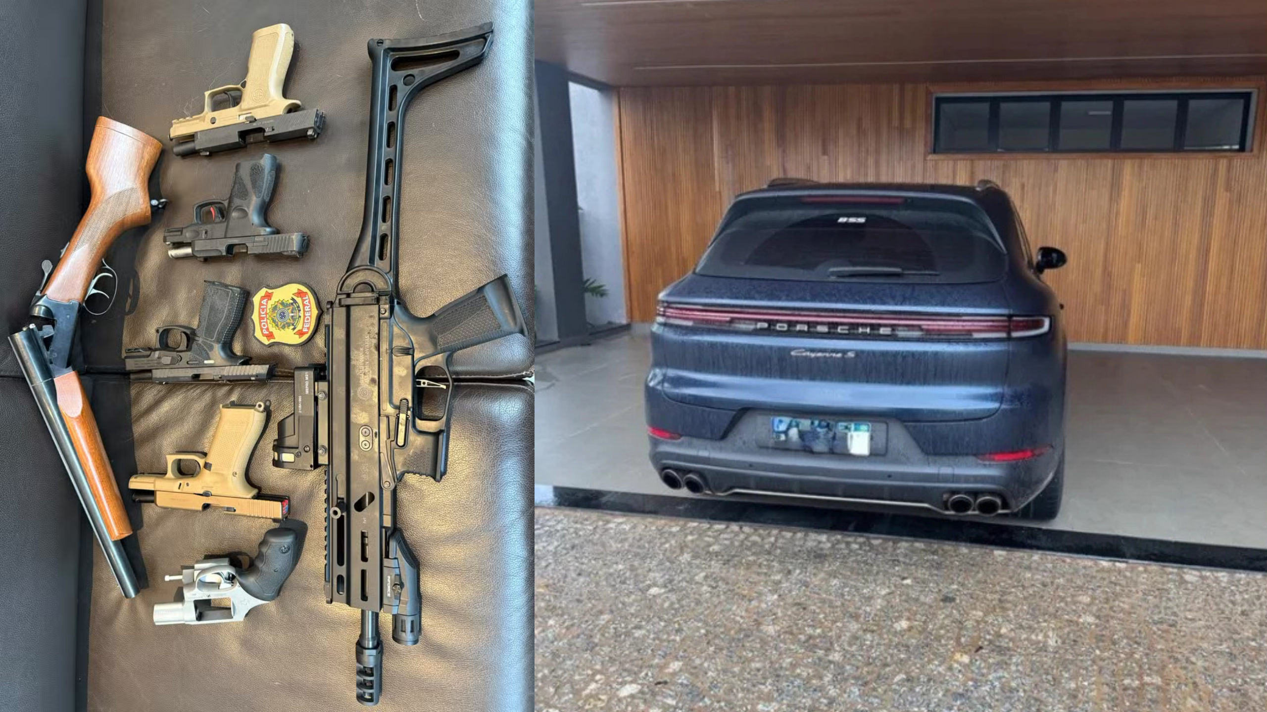 PF apreende armas e carros de luxo em operação sobre desvio de emendas parlamentares
