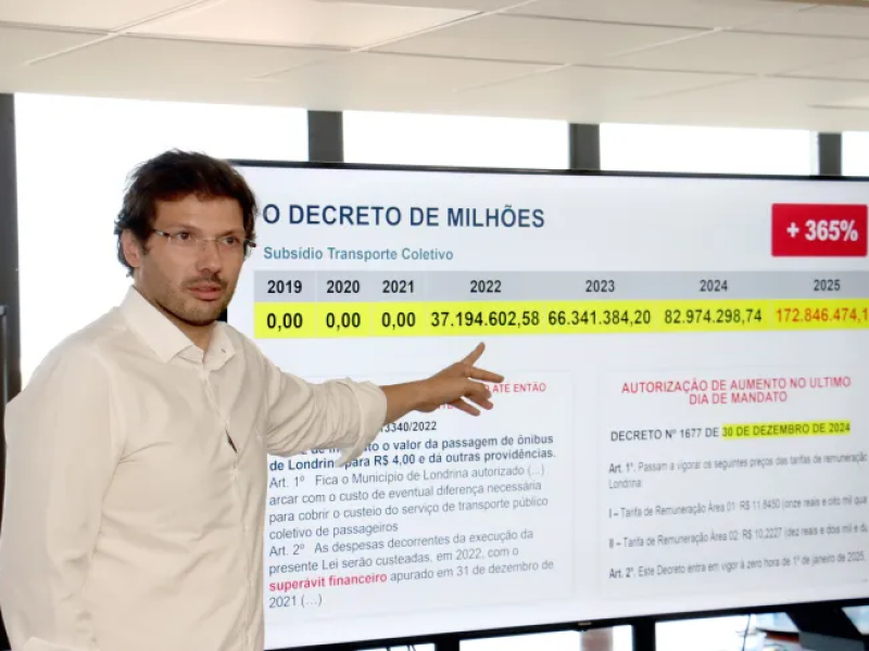 Prefeito de Londrina explica a servidores medidas de gestão fiscal e correção de rota