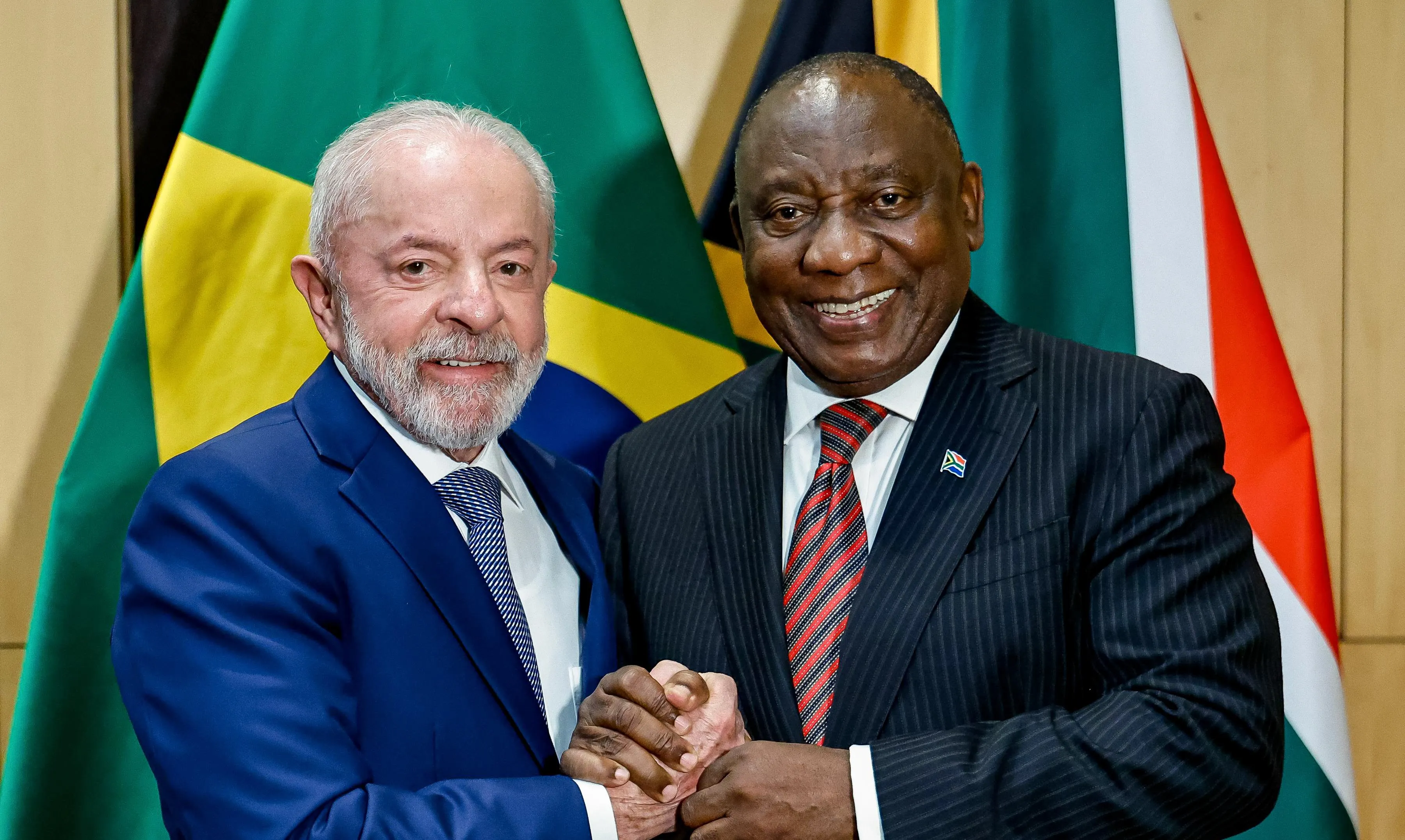 Presidente da África do Sul parabeniza Lula e vê vitória para o Sul Global