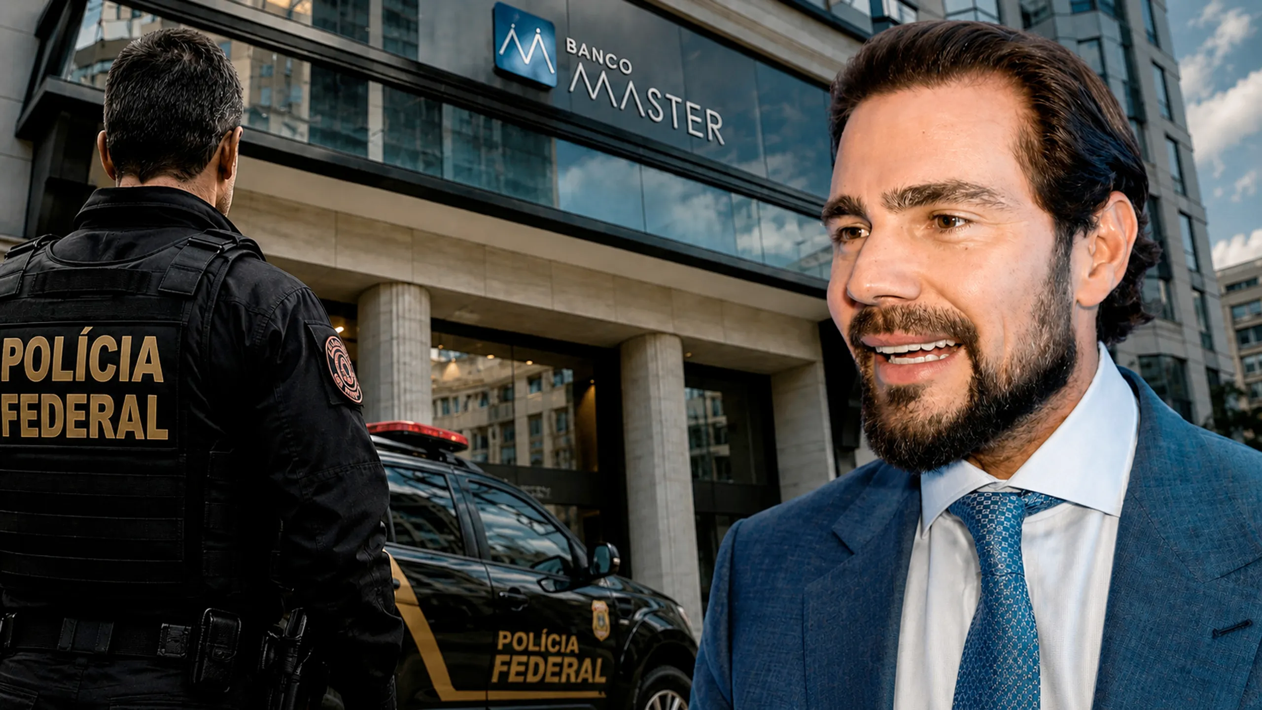 PF intima Daniel Vorcaro, do Banco Master, e o pai para depor