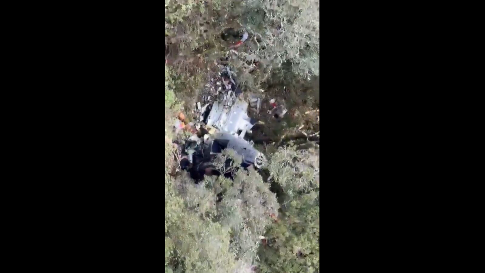 Destroços de helicóptero com cantor Rick são encontrados em Santa Catarina