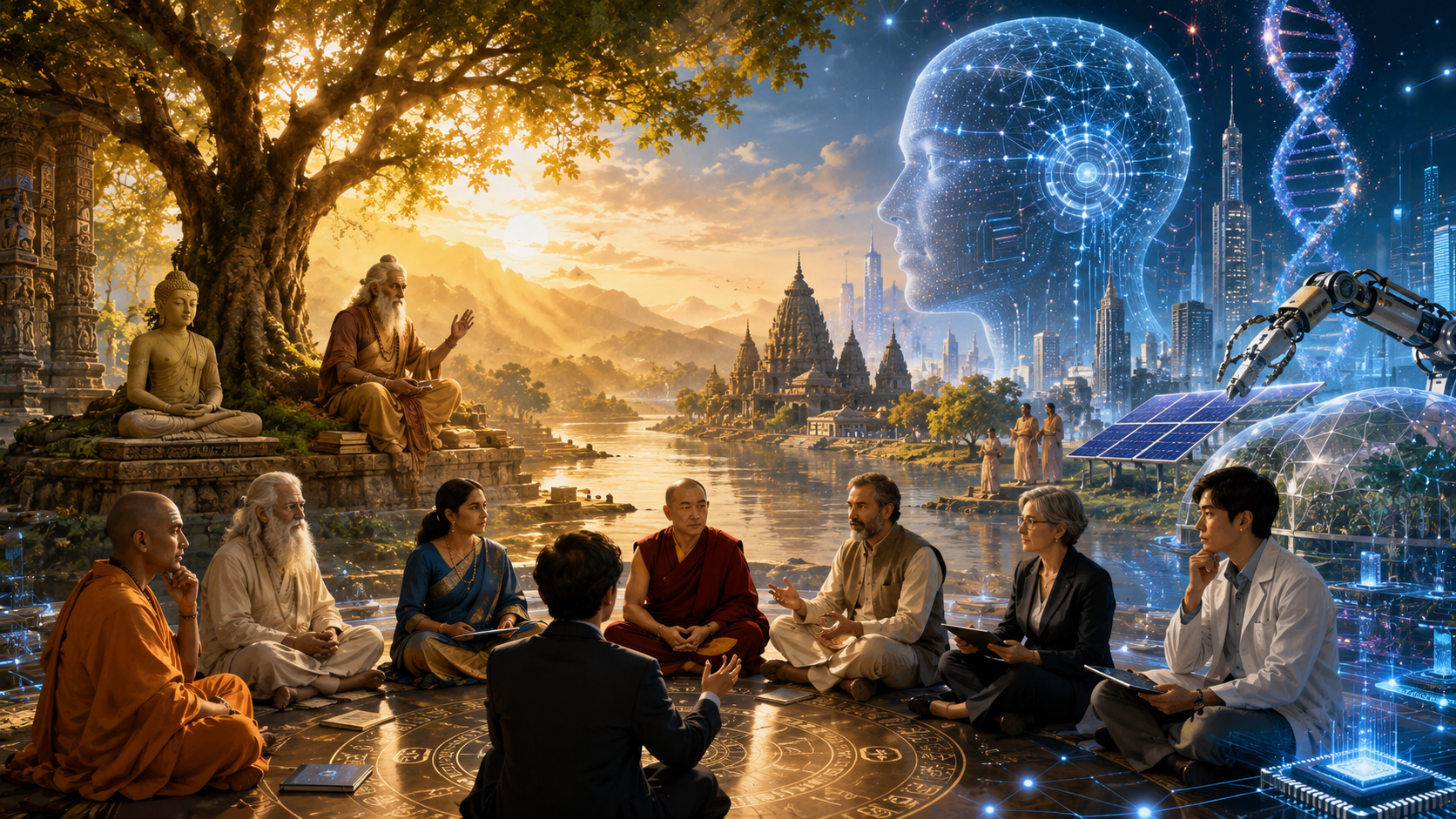 Conferência na Índia debaterá Dharma, IA e dilemas da tecnologia