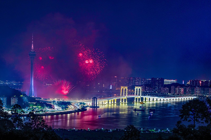 Macau realiza 34º Festival Internacional de Fogos de Artifício com tema da Rota da Seda