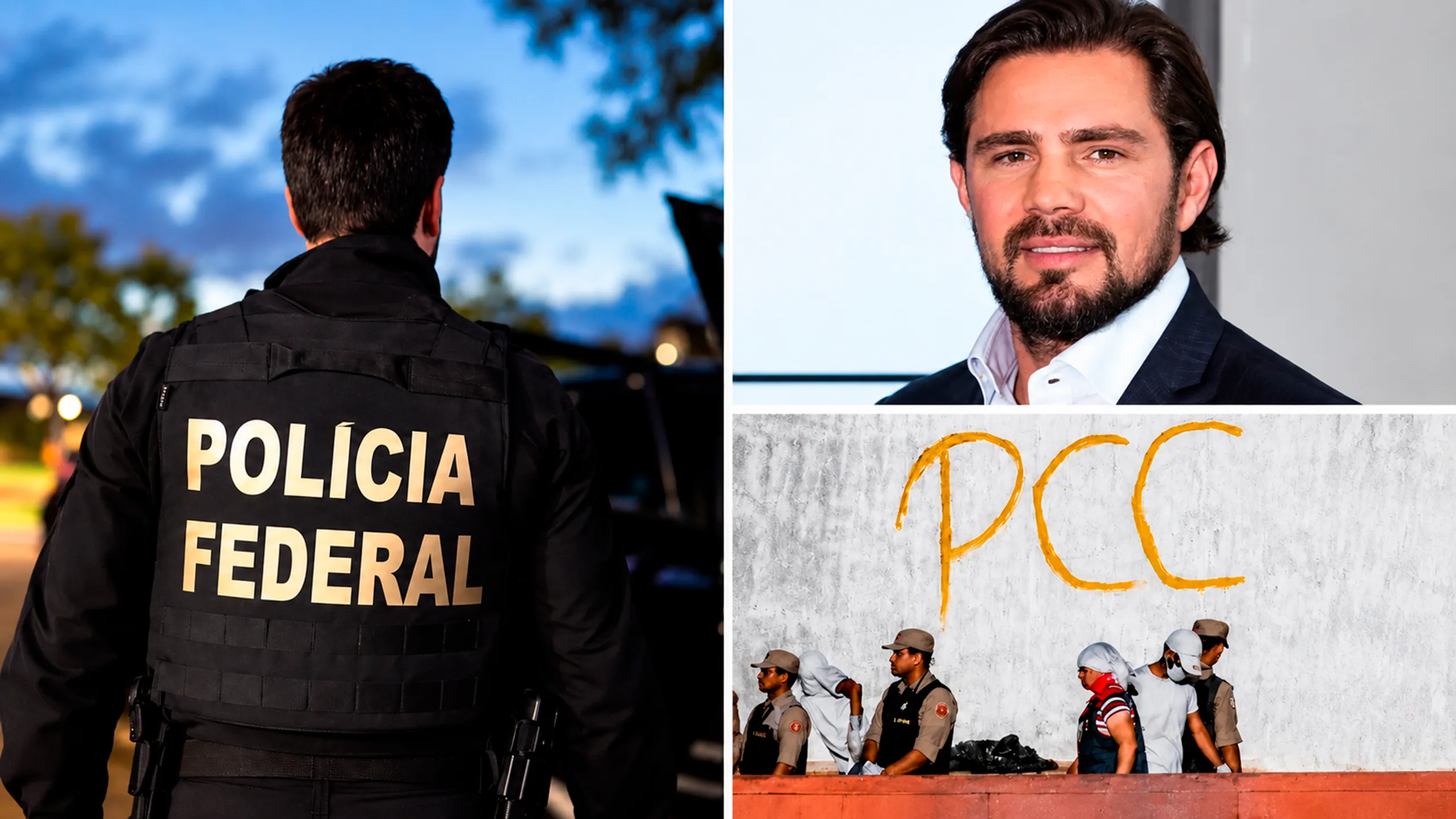 PF aponta pedido de apoio do PCC para ex-banqueiro Daniel Vorcaro na prisão