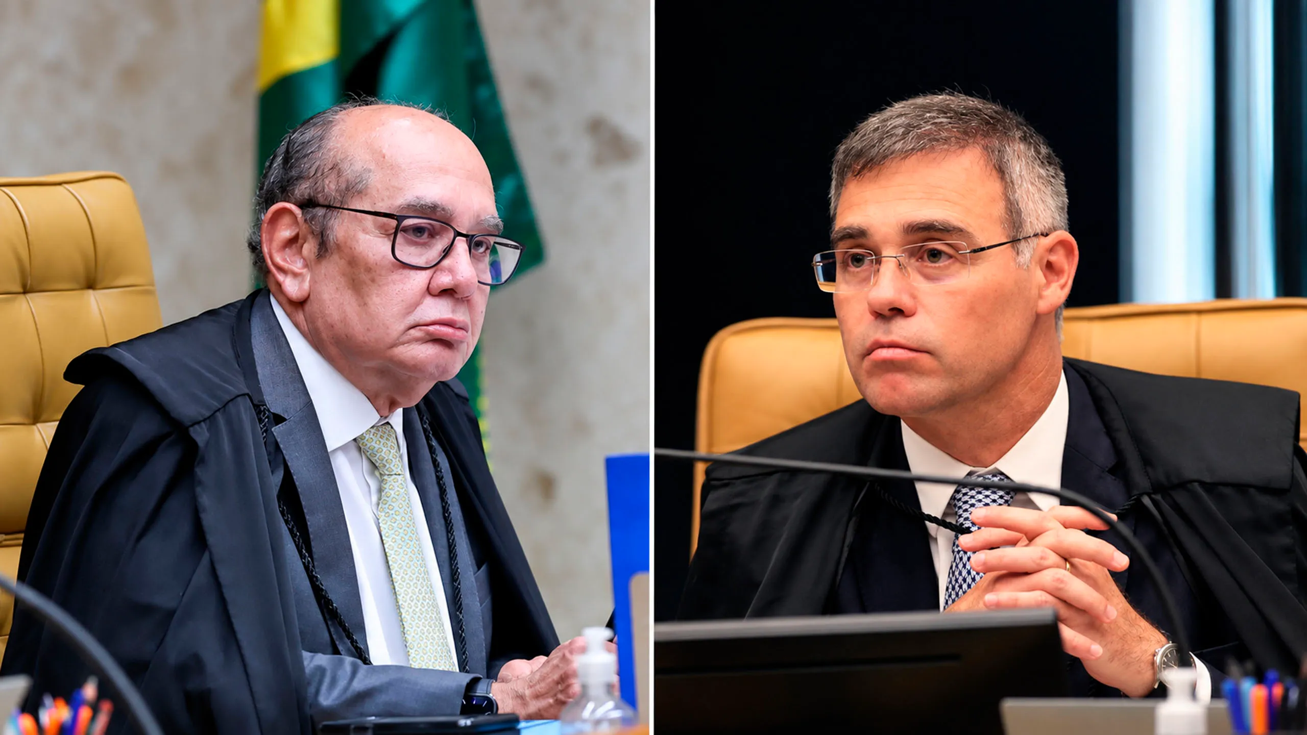 Gilmar Mendes critica André Mendonça por atuação em caso envolvendo o Banco Master