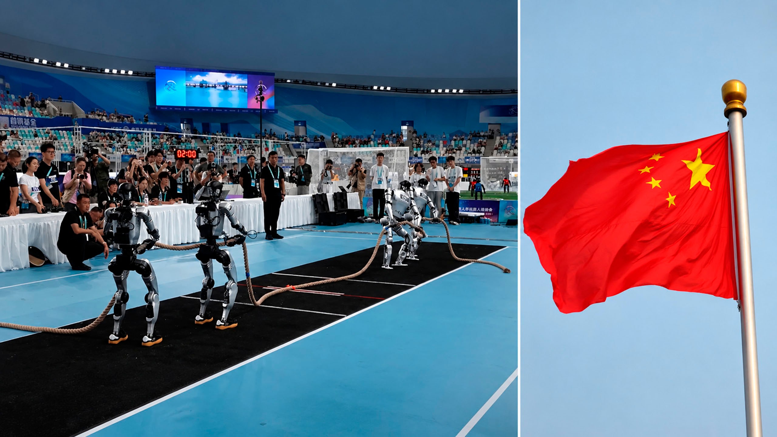 China acelera desenvolvimento de robôs humanoides para uso militar