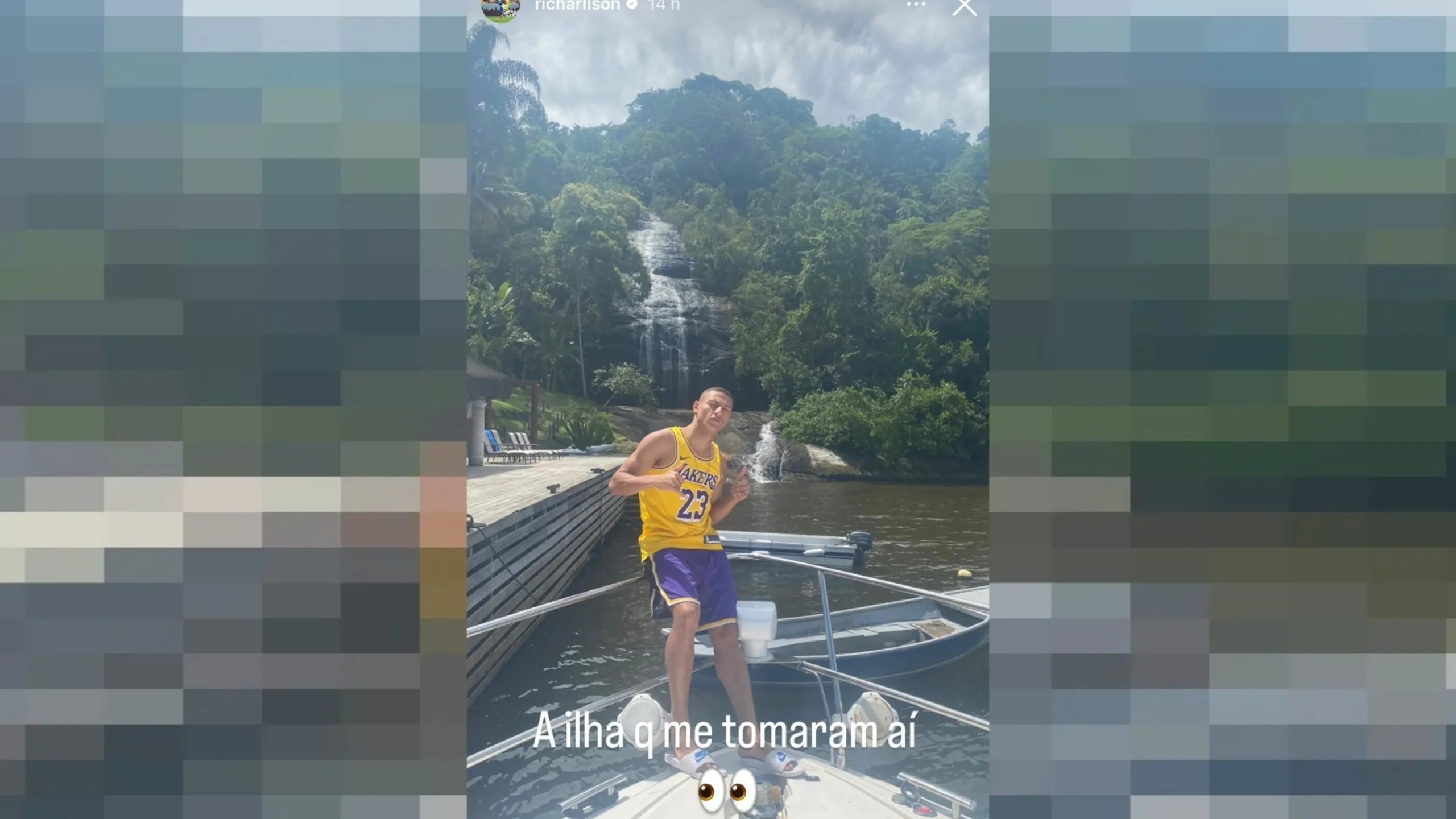 Richarlison critica novamente perda de mansão de R$ 10 milhões em Angra dos Reis