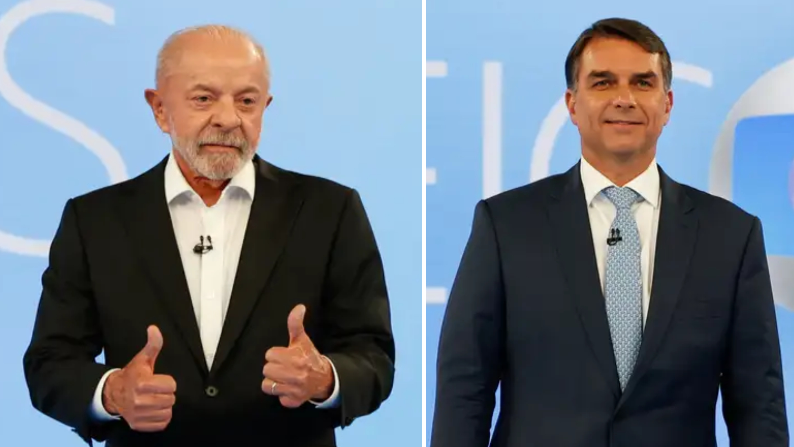 Pesquisa aponta Lula 50,3% e Flávio 49,7% na véspera do segundo turno